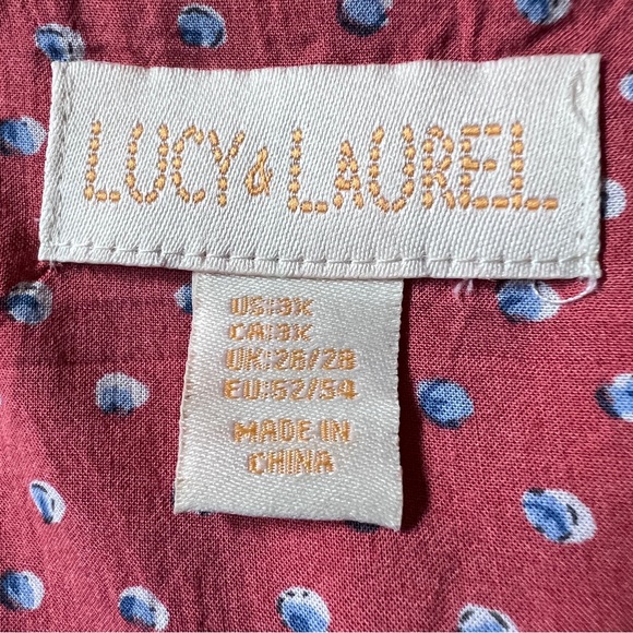 Lucy & Laurel sleeveless top SZ 3X. - Picture 5 of 7